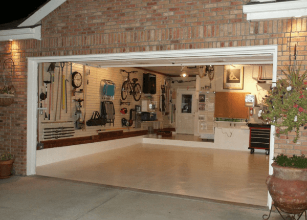 Opened Garage