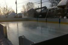 Create an Ice Rink with Your Old Garage Door
