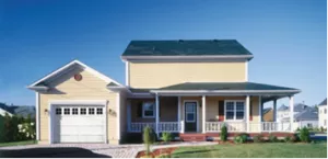 Attached garage